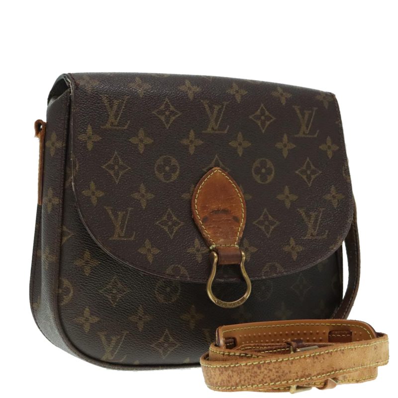 Louis Vuitton Monogram Saint Cloud GM Shoulder Bag M51242  93163