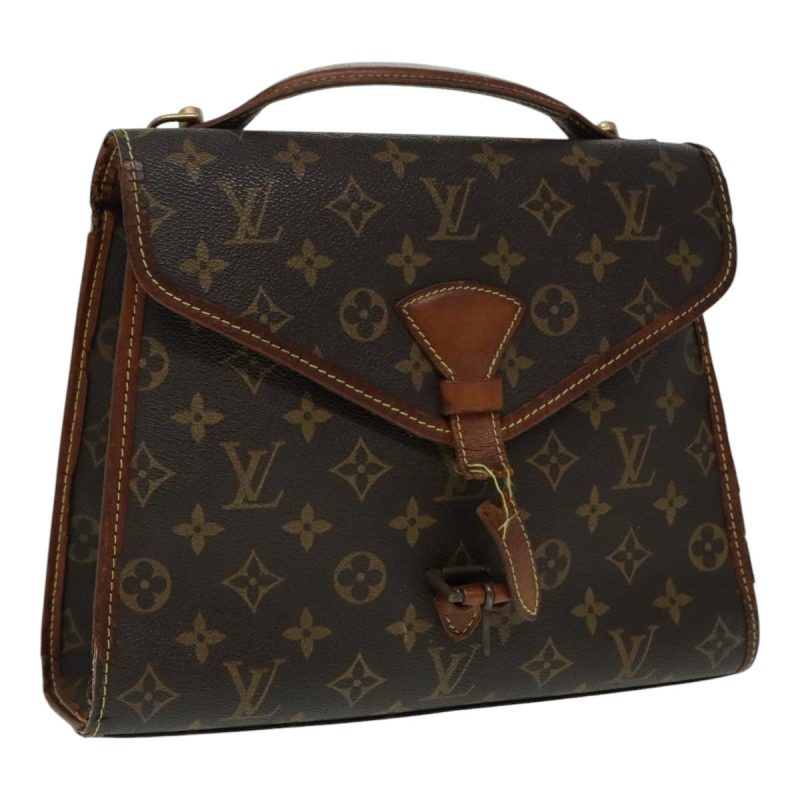 Louis Vuitton Monogram Bel Air Hand Bag 2way M51122  93182