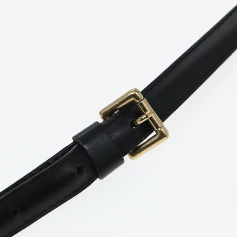 Louis Vuitton Epi Adjustable Shoulder Strap 37.4""-44.5"" Black  93201 - Image 5
