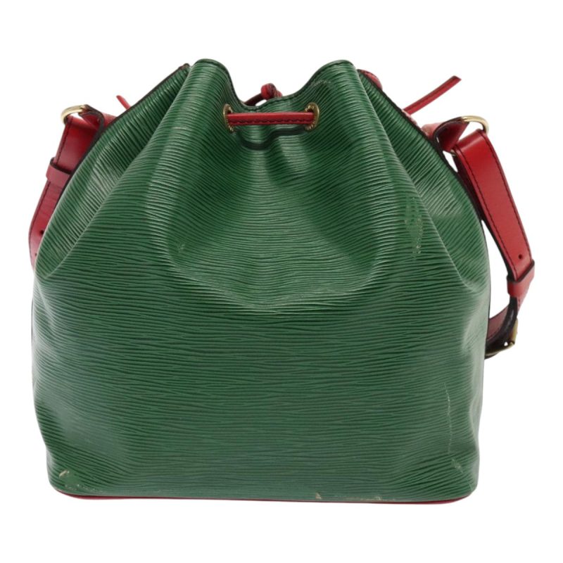 Louis Vuitton Epi Petit Noe Shoulder Bag Bicolor Green Red M44147  93348 - Image 2