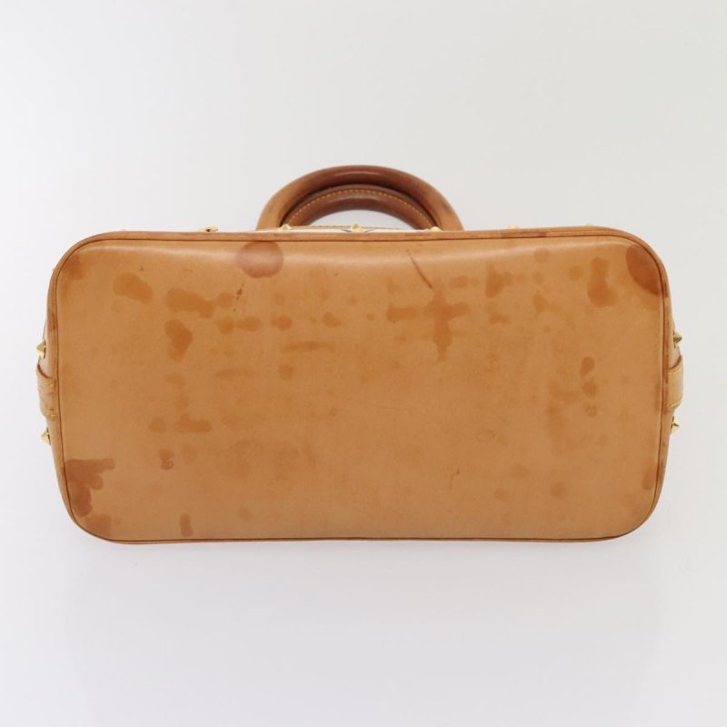 Louis Vuitton Monogram Multicolor Alma Hand Bag White M92647  93366 - Image 5