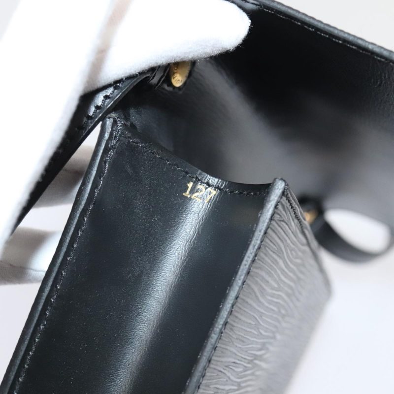 Louis Vuitton Epi Hublot Shoulder Bag Black Red M52557  93387 - Image 8