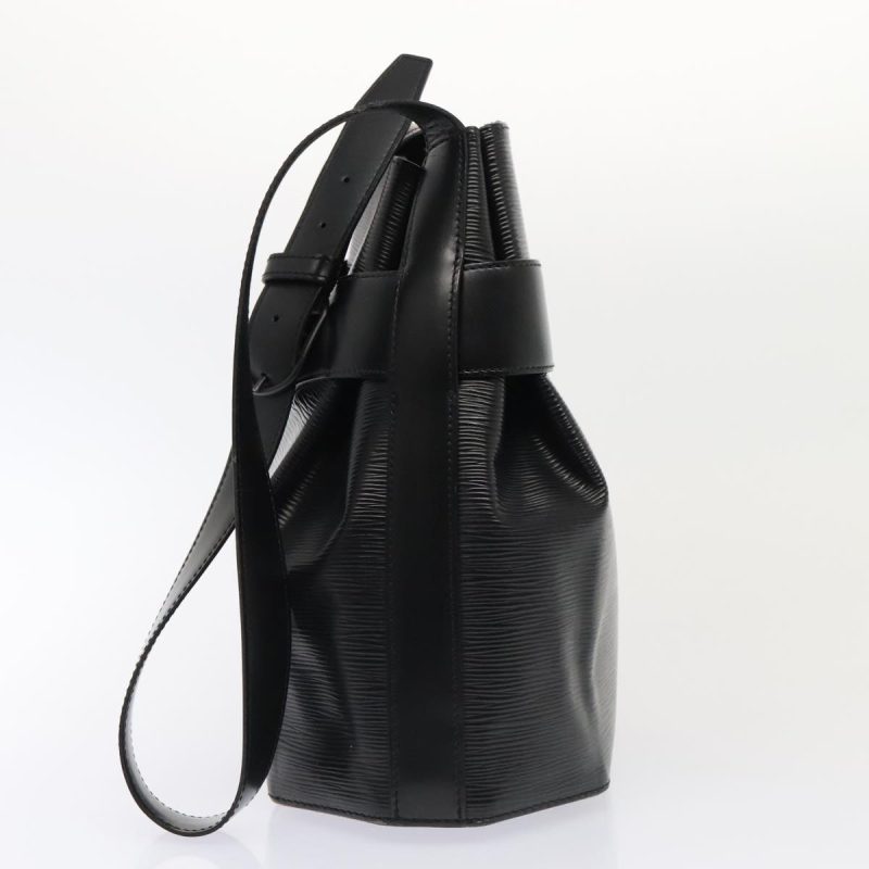 Louis Vuitton Epi Sac Depaule PM Shoulder Bag Black M80157  93388 - Image 3