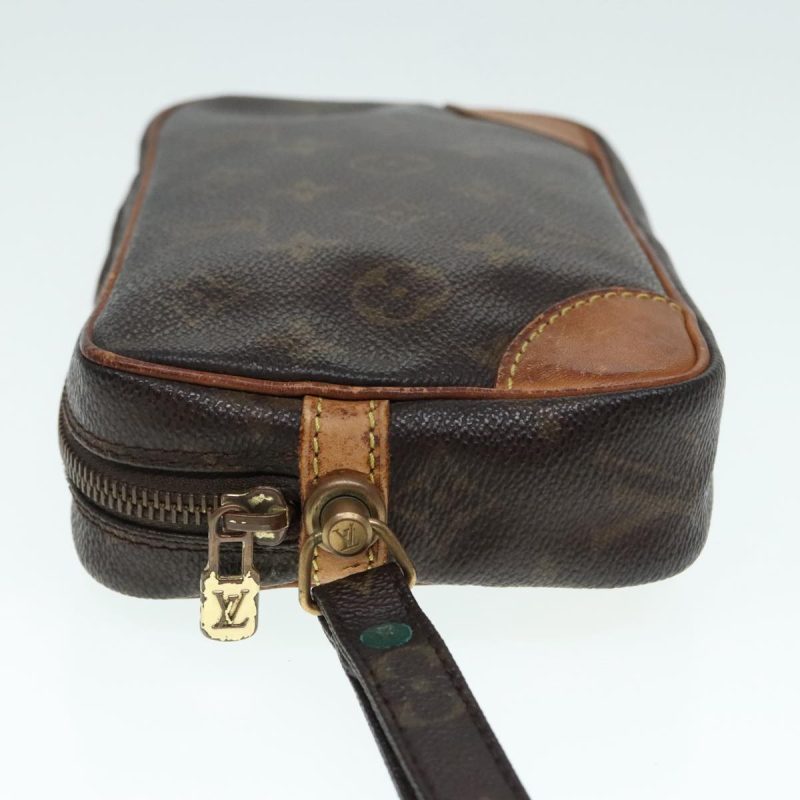 Louis Vuitton Monogram Marly Dragonne PM Clutch Bag M51827  93402 - Image 4