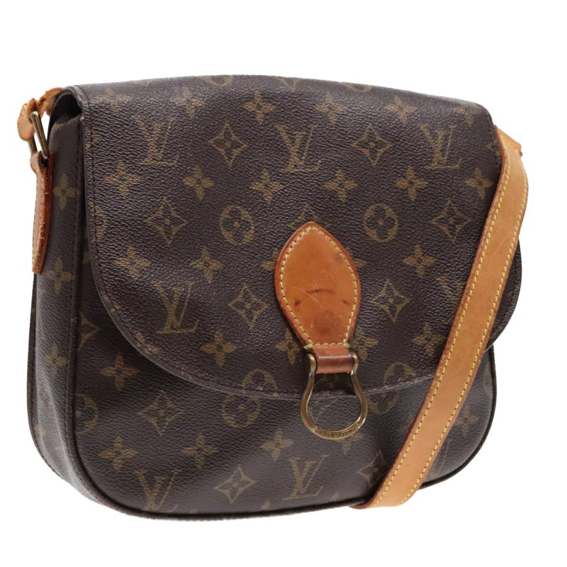 Louis Vuitton Monogram Saint Cloud GM Shoulder Bag M51242  93443