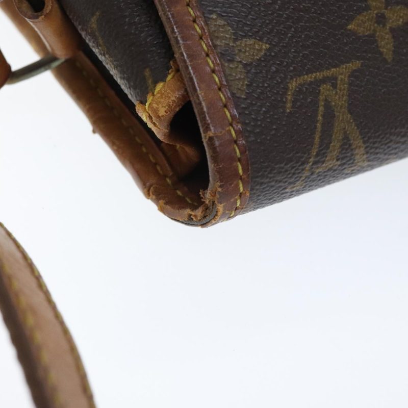 Louis Vuitton Monogram Gibeciere MM Shoulder Bag M42247  93467 - Image 7