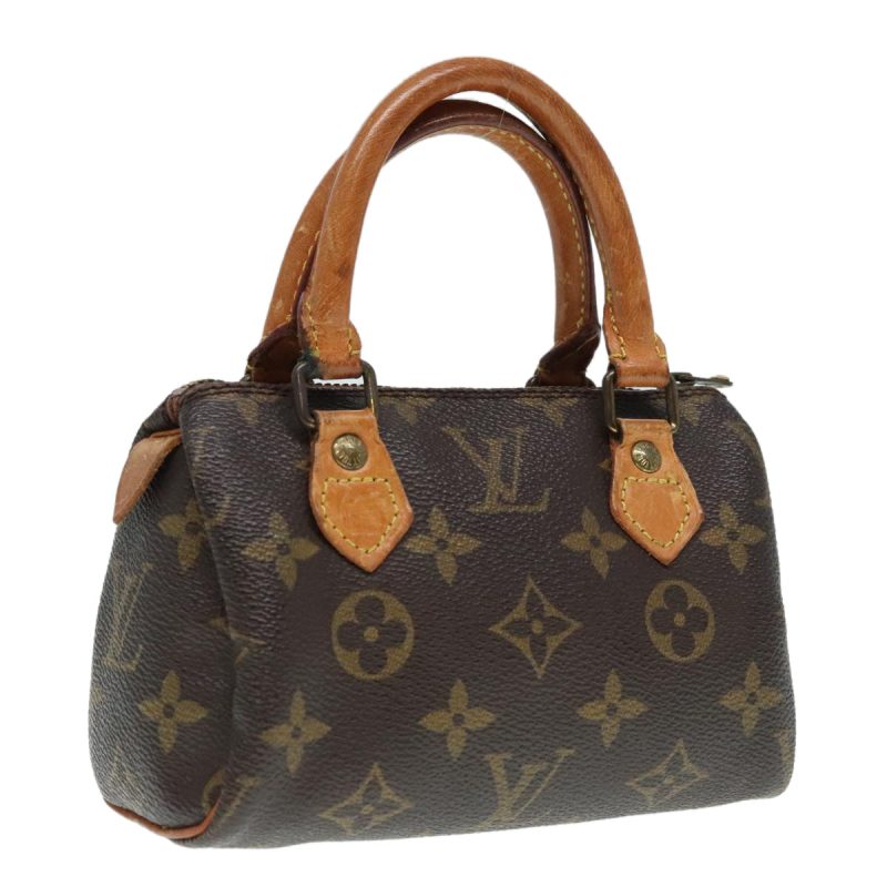 Louis Vuitton Monogram Mini Speedy Hand Bag Vintage M41534  93511