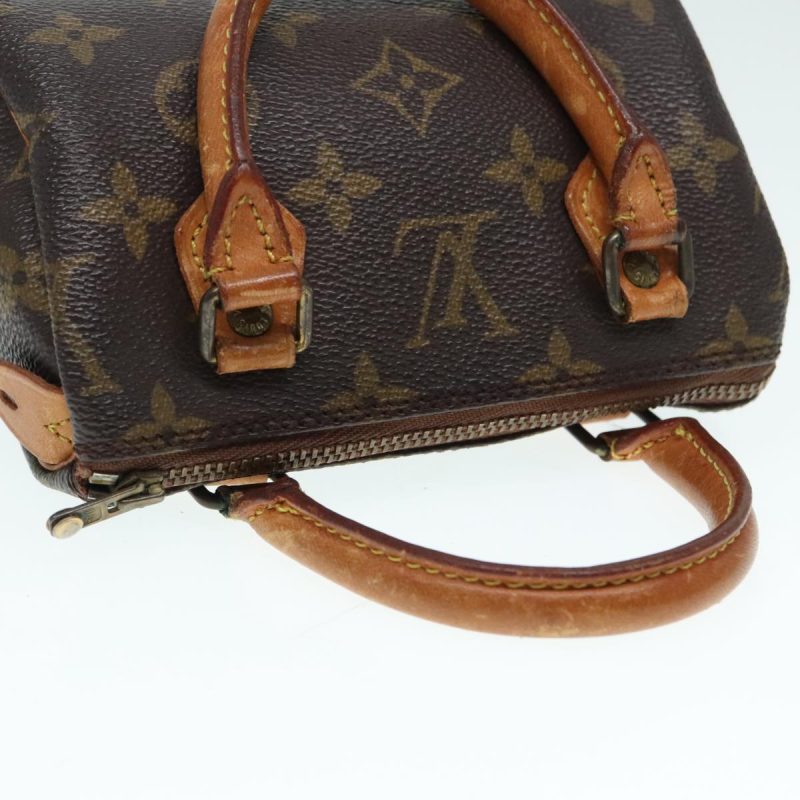 Louis Vuitton Monogram Mini Speedy Hand Bag Vintage M41534  93511 - Image 6