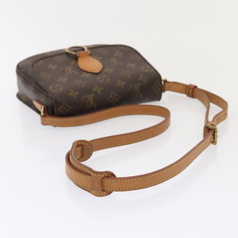 Louis Vuitton Monogram Saint Cloud MM Shoulder Bag M51243  93515 - Image 7