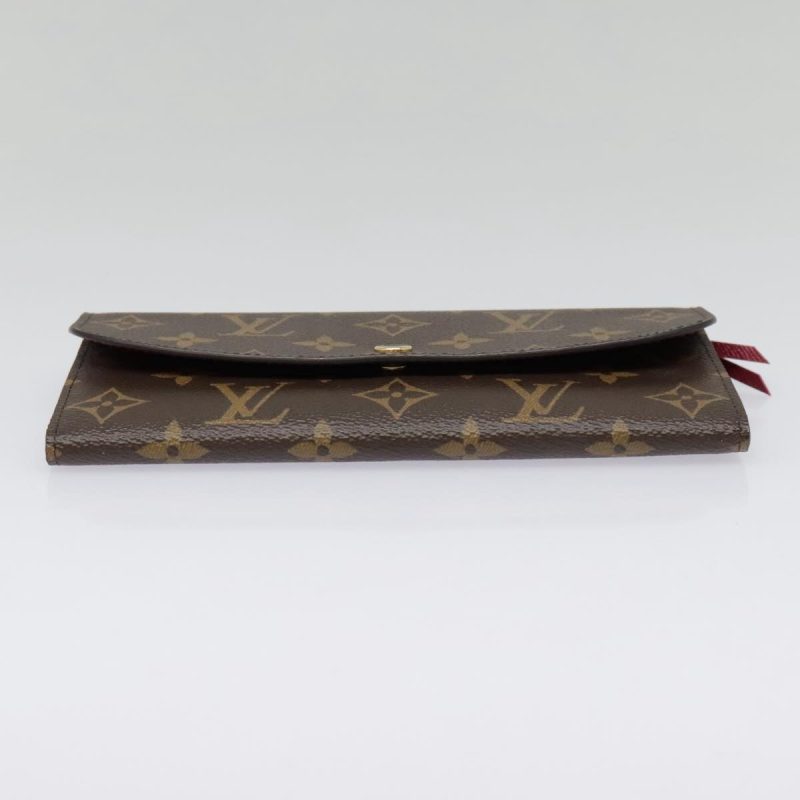 Louis Vuitton Monogram Portefeuille Emilie Wallet Pink M60697  93568 - Image 6