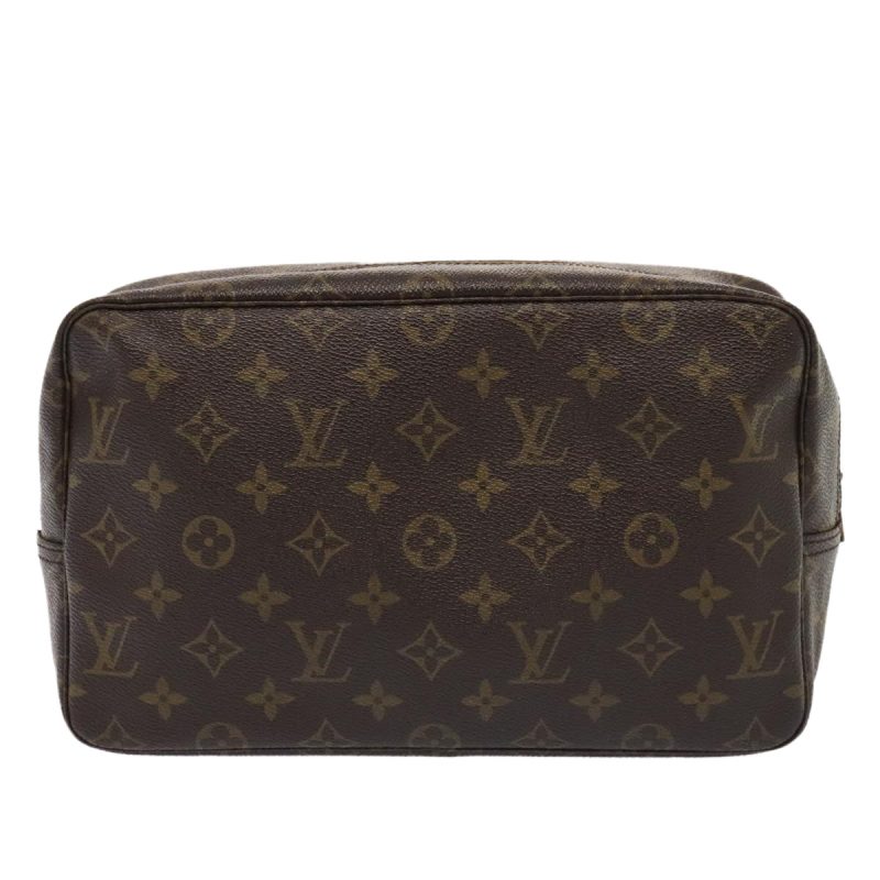 Louis Vuitton Monogram Trousse Toilette 28 Clutch Bag Vintage M47522 Auth 93588 - Image 2