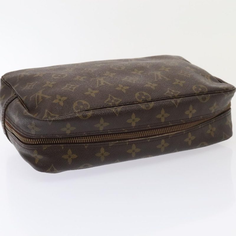 Louis Vuitton Monogram Trousse Toilette 28 Clutch Bag Vintage M47522 Auth 93588 - Image 5