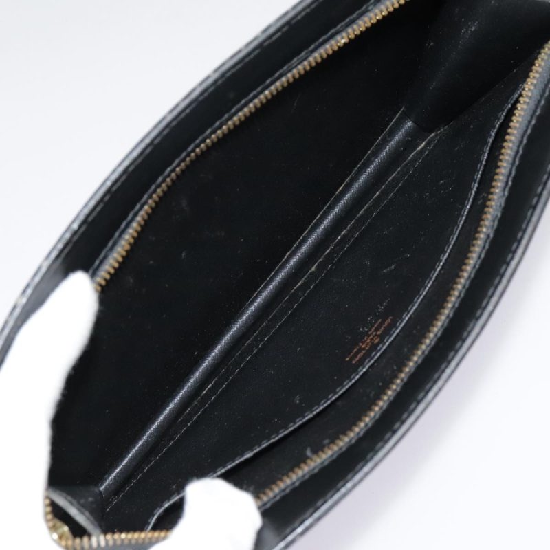 Louis Vuitton Epi Pochette Homme Clutch Bag Black Noir M52522  93608 - Image 10