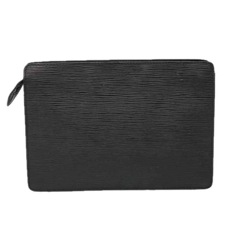 Louis Vuitton Epi Pochette Homme Clutch Bag Black Noir M52522  93608 - Image 2