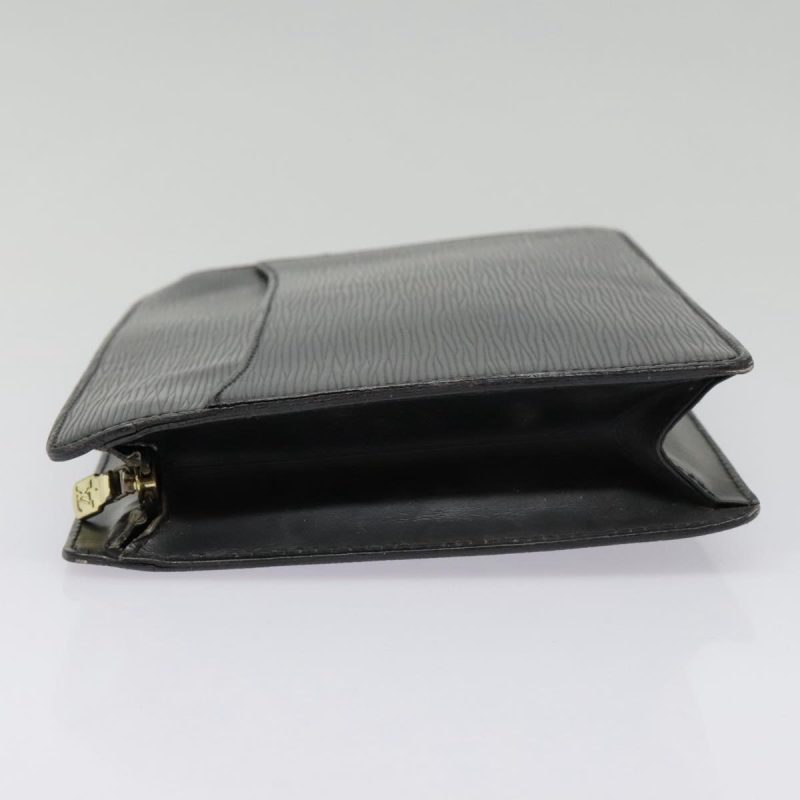 Louis Vuitton Epi Pochette Homme Clutch Bag Black Noir M52522  93608 - Image 3