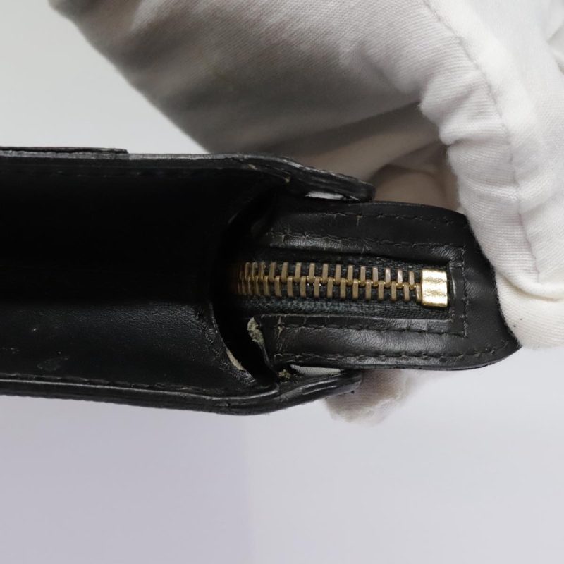Louis Vuitton Epi Pochette Homme Clutch Bag Black Noir M52522  93608 - Image 5