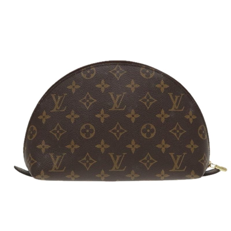 Louis Vuitton Monogram Trousse Demi Ronde Cosmetic Pouch M47520  93667 - Image 2