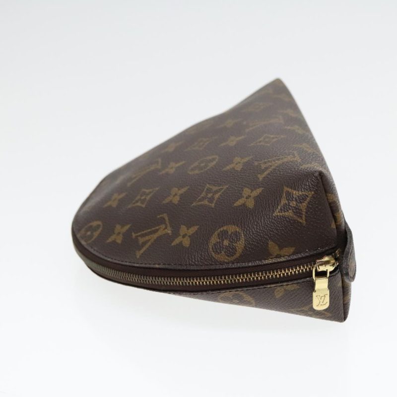 Louis Vuitton Monogram Trousse Demi Ronde Cosmetic Pouch M47520  93667 - Image 3