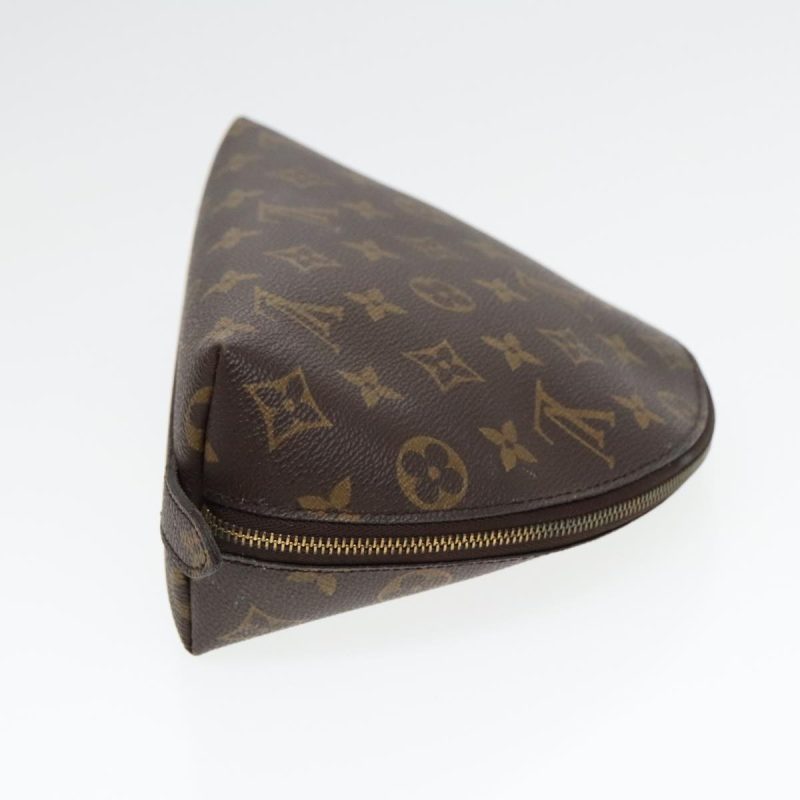 Louis Vuitton Monogram Trousse Demi Ronde Cosmetic Pouch M47520  93667 - Image 4