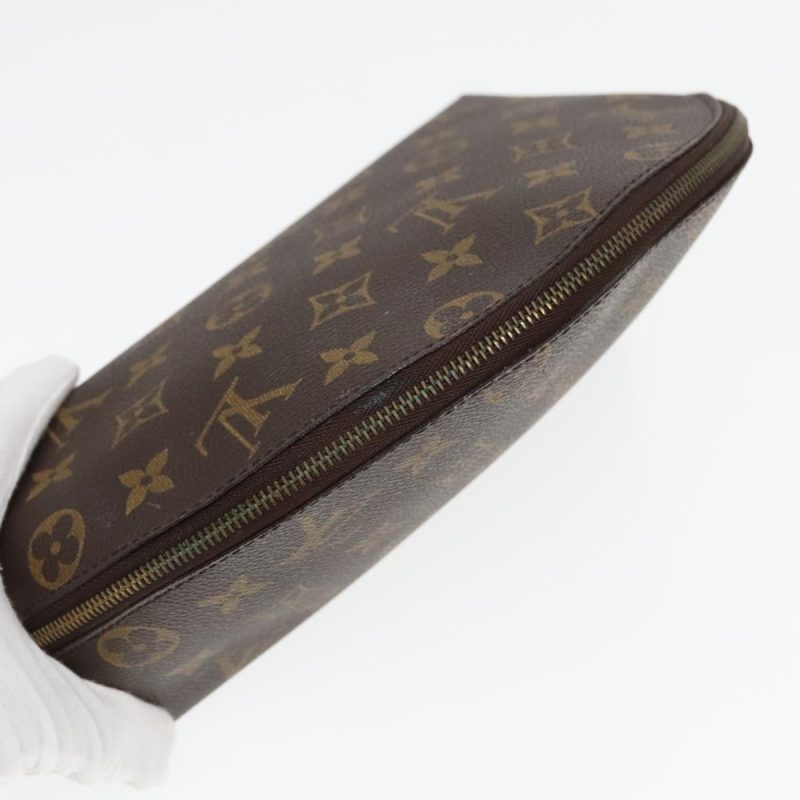Louis Vuitton Monogram Trousse Demi Ronde Cosmetic Pouch M47520  93667 - Image 5