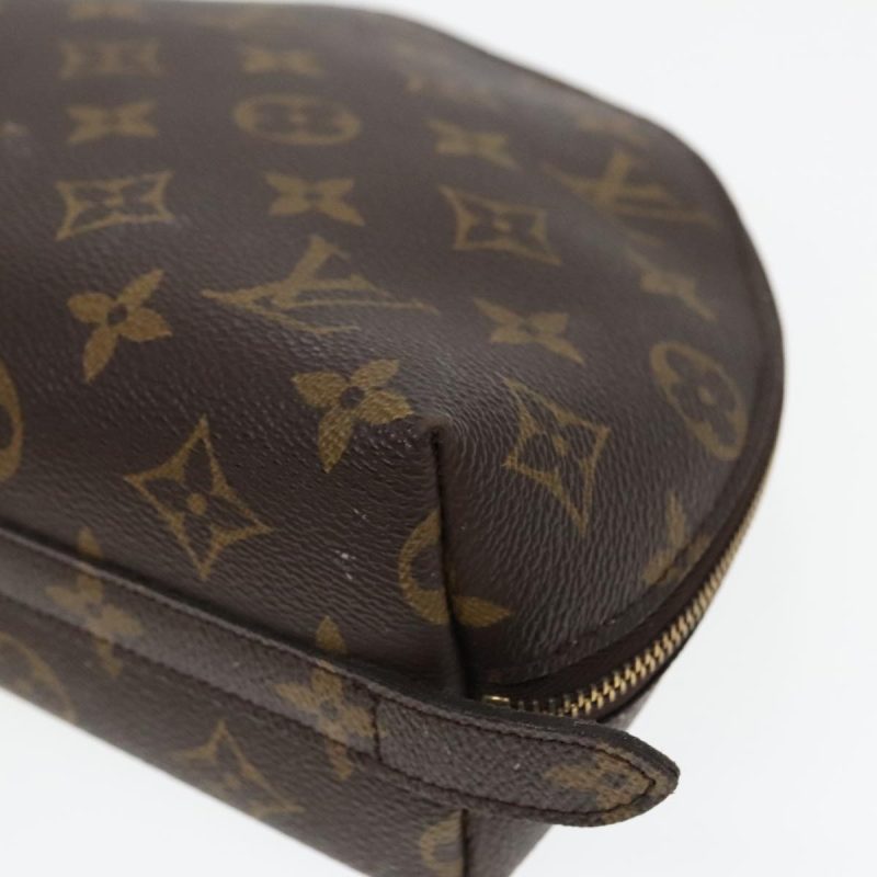 Louis Vuitton Monogram Trousse Demi Ronde Cosmetic Pouch M47520  93667 - Image 7