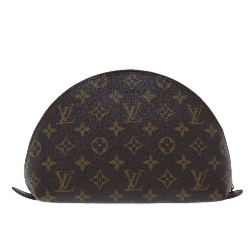 Louis Vuitton Monogram Trousse Demi Ronde Cosmetic Pouch M47520  93668 - Image 2