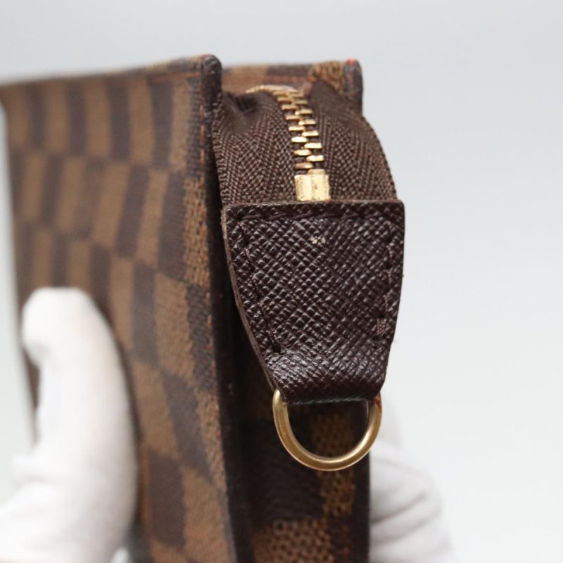 Louis Vuitton Damier Ebene Marais Pouch  93669 - Image 8