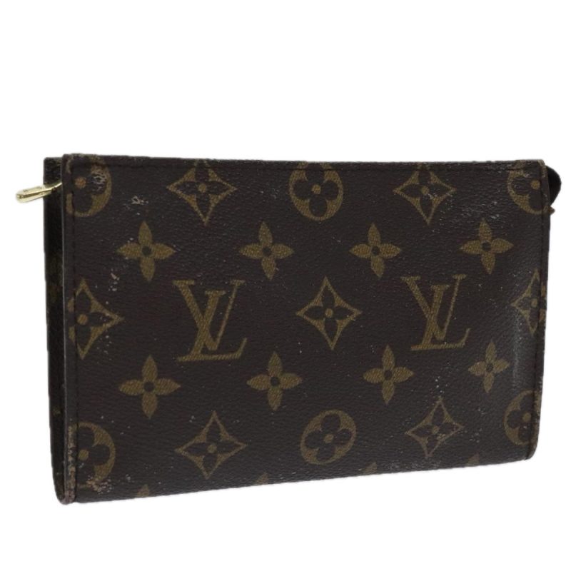 Louis Vuitton Monogram Bucket PM Accessory Pouch  93670