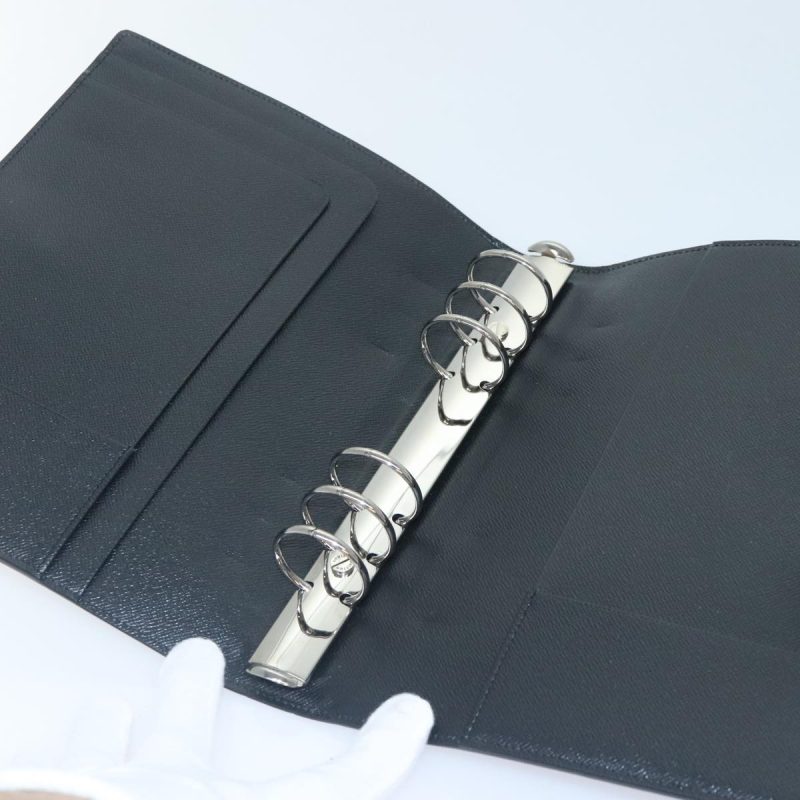 Louis Vuitton Epi Agenda GM Day Planner Cover Black R20212  93677 - Image 10