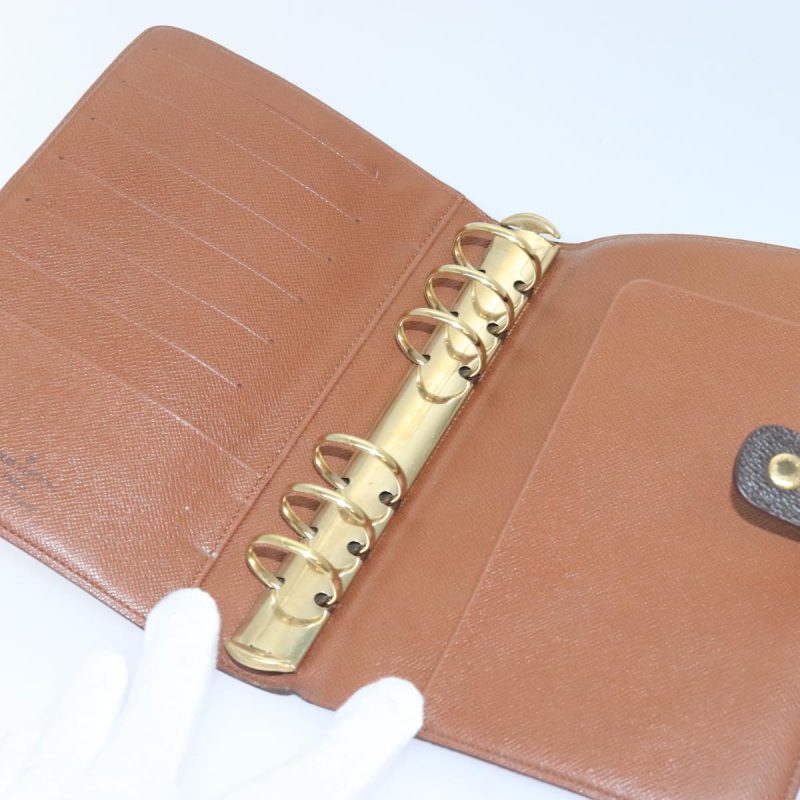 Louis Vuitton Monogram Agenda MM Day Planner Cover R20105  93679 - Image 9