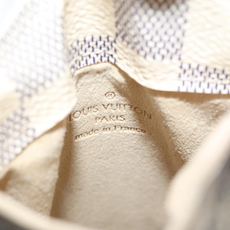 Louis Vuitton Damier Azur Etui A Lunettes MM Glasses Case N60025  93683A - Image 9