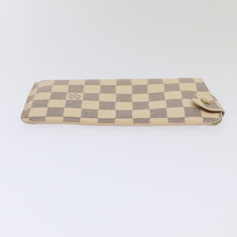 Louis Vuitton Damier Azur Etui A Lunettes MM Glasses Case N60025  93683A - Image 3