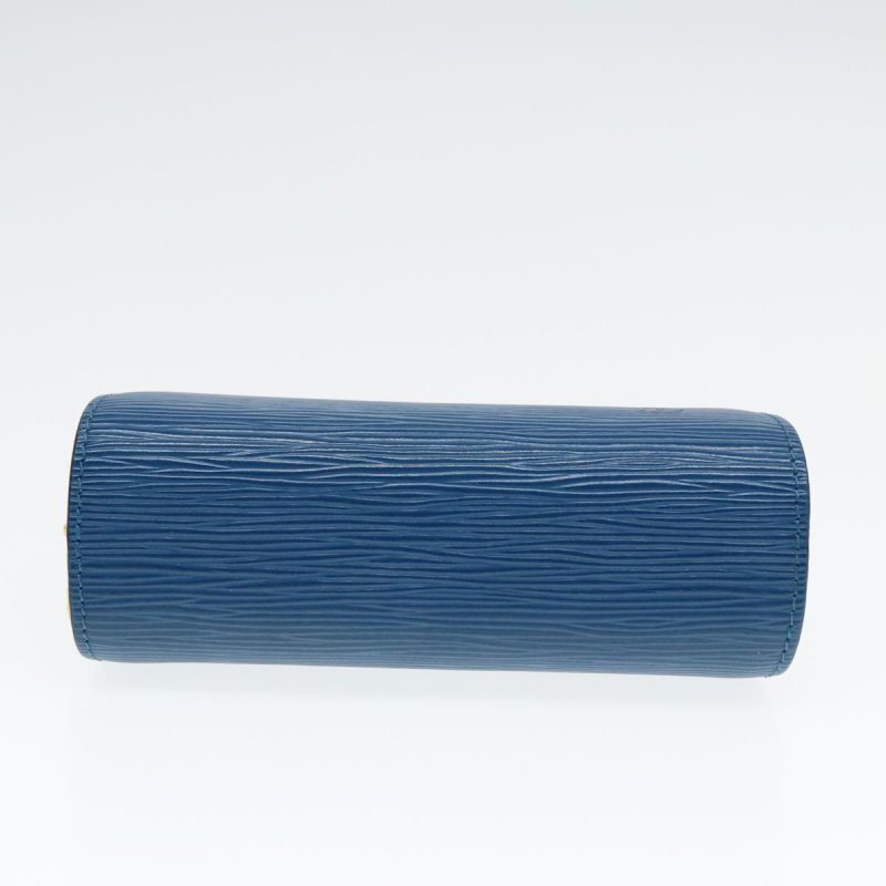 Louis Vuitton Epi Dauphine PM Pouch Blue M48445  93690 - Image 7