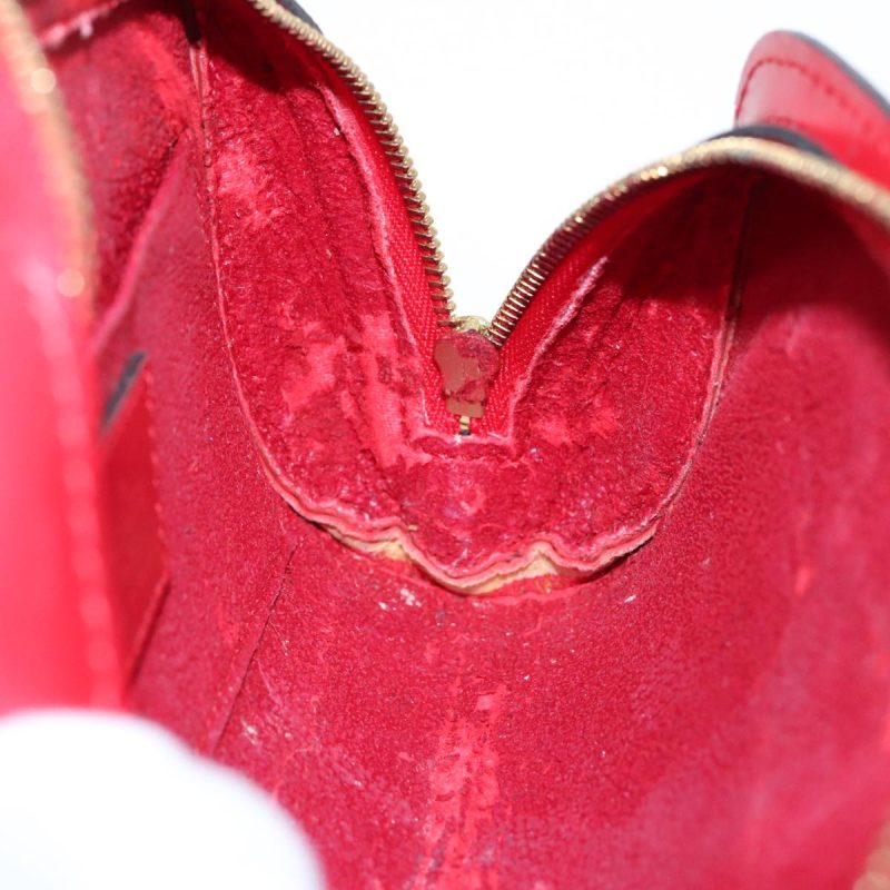 Louis Vuitton Epi Dauphine PM Pouch Castilian Red M48447  93691 - Image 10