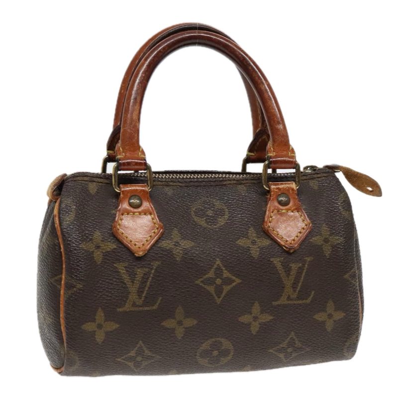 Louis Vuitton Monogram Mini Speedy Hand Bag M41534  93693