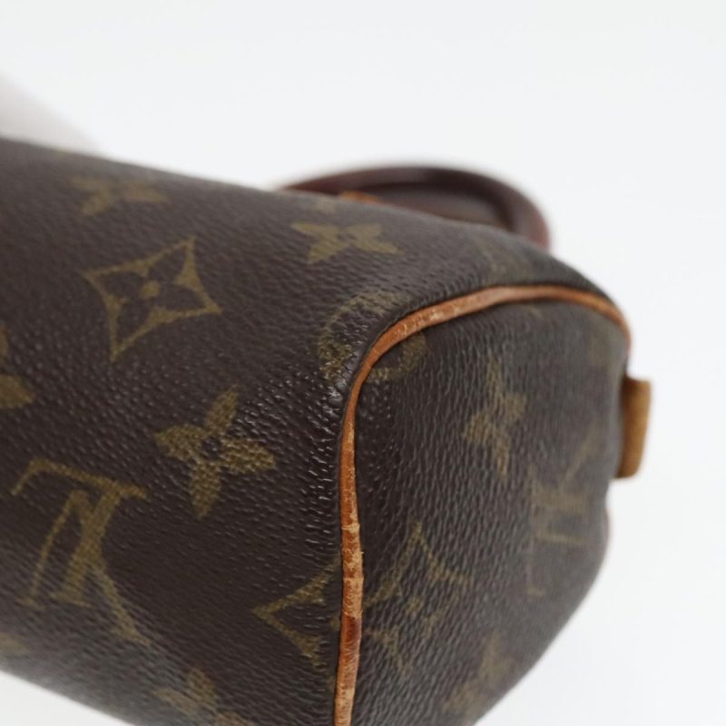 Louis Vuitton Monogram Mini Speedy Hand Bag M41534  93693 - Image 9
