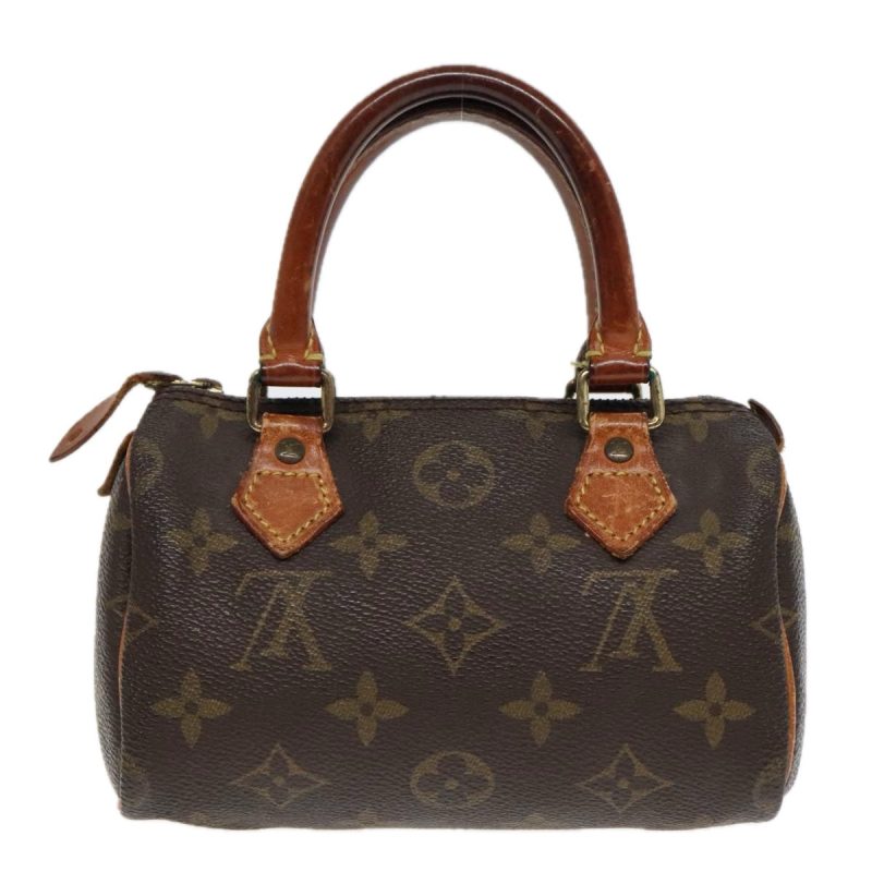 Louis Vuitton Monogram Mini Speedy Hand Bag M41534  93693 - Image 2