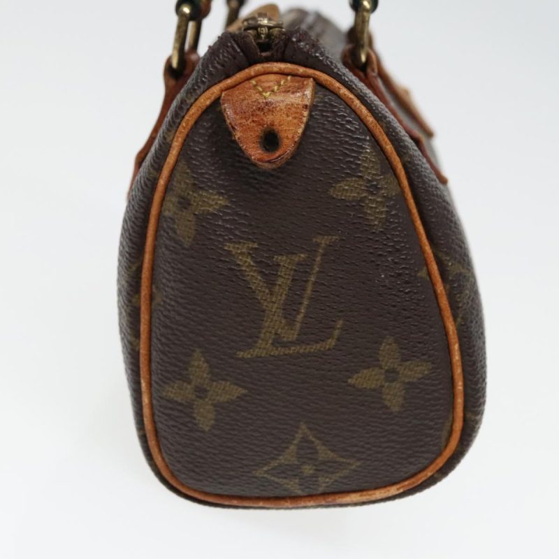 Louis Vuitton Monogram Mini Speedy Hand Bag M41534  93693 - Image 3