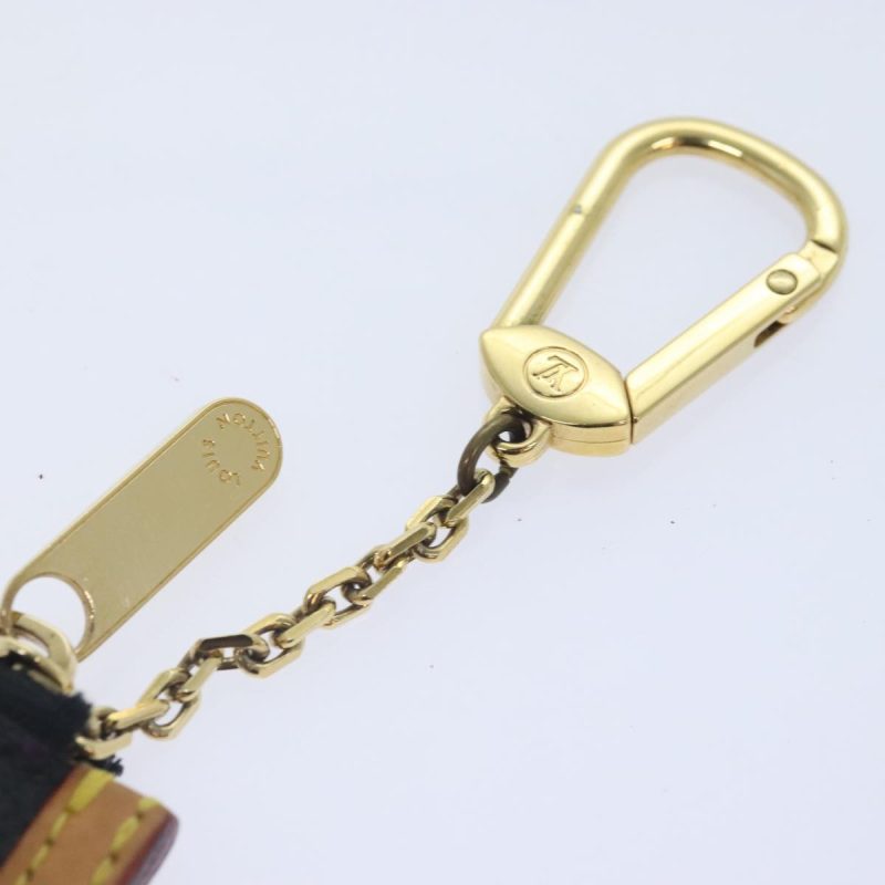 Louis Vuitton Monogram Multicolor Pochette Cles Purse Black M92654  93699 - Image 8
