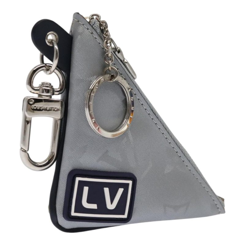 Louis Vuitton Monogram satellite Porte Cles Charm Silver MP2217  93701A