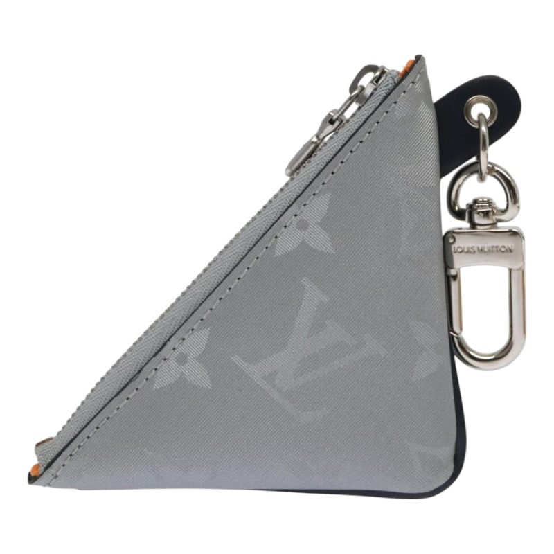 Louis Vuitton Monogram satellite Porte Cles Charm Silver MP2217  93701A - Image 3