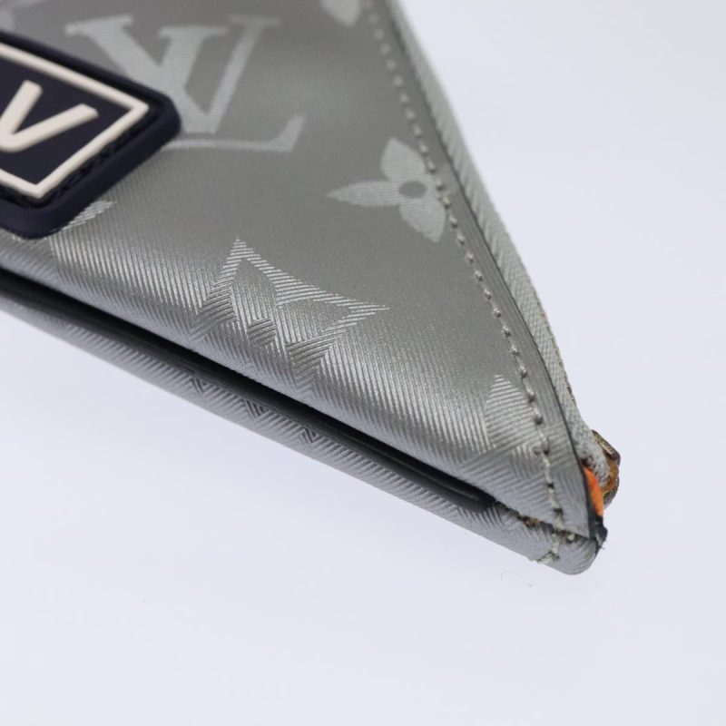 Louis Vuitton Monogram satellite Porte Cles Charm Silver MP2217  93701A - Image 7