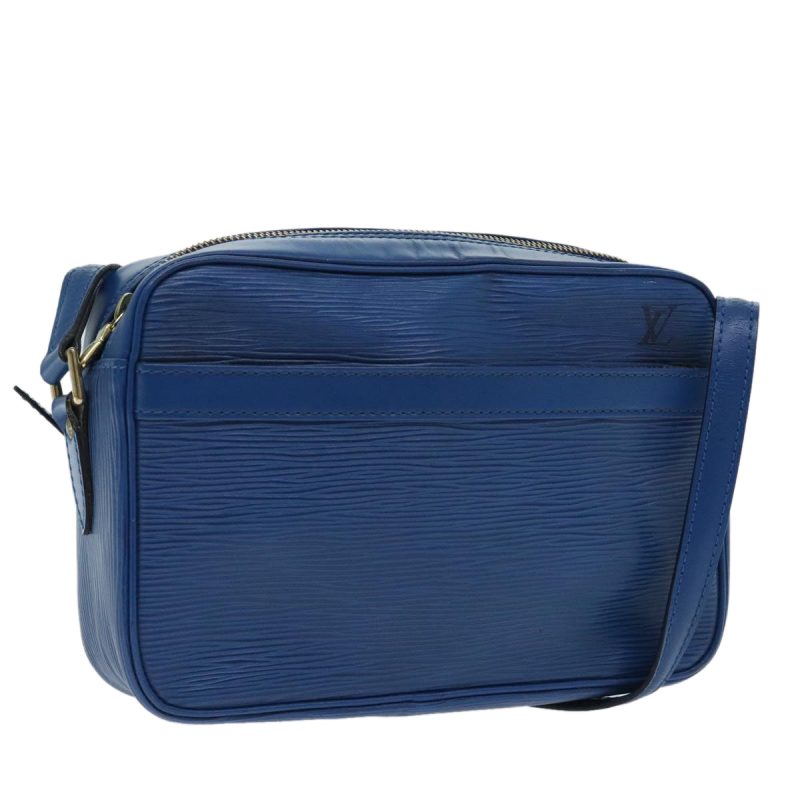 Louis Vuitton Epi Trocadero 23 Shoulder Bag Blue M52305  93730