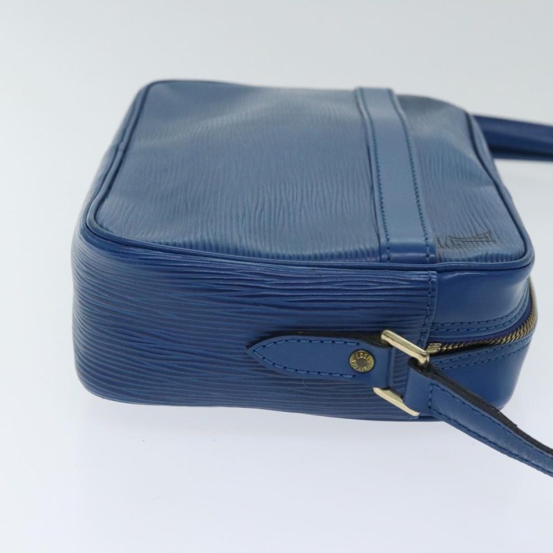 Louis Vuitton Epi Trocadero 23 Shoulder Bag Blue M52305  93730 - Image 4