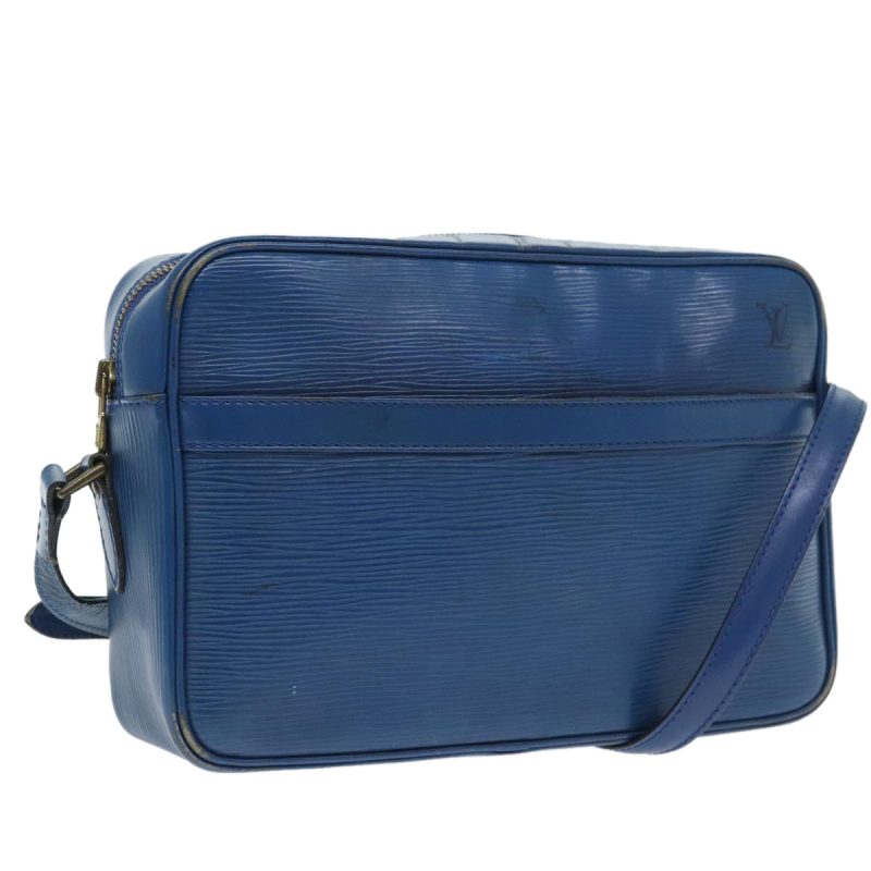 Louis Vuitton Epi Trocadero 27 Shoulder Bag Blue M52315  93731