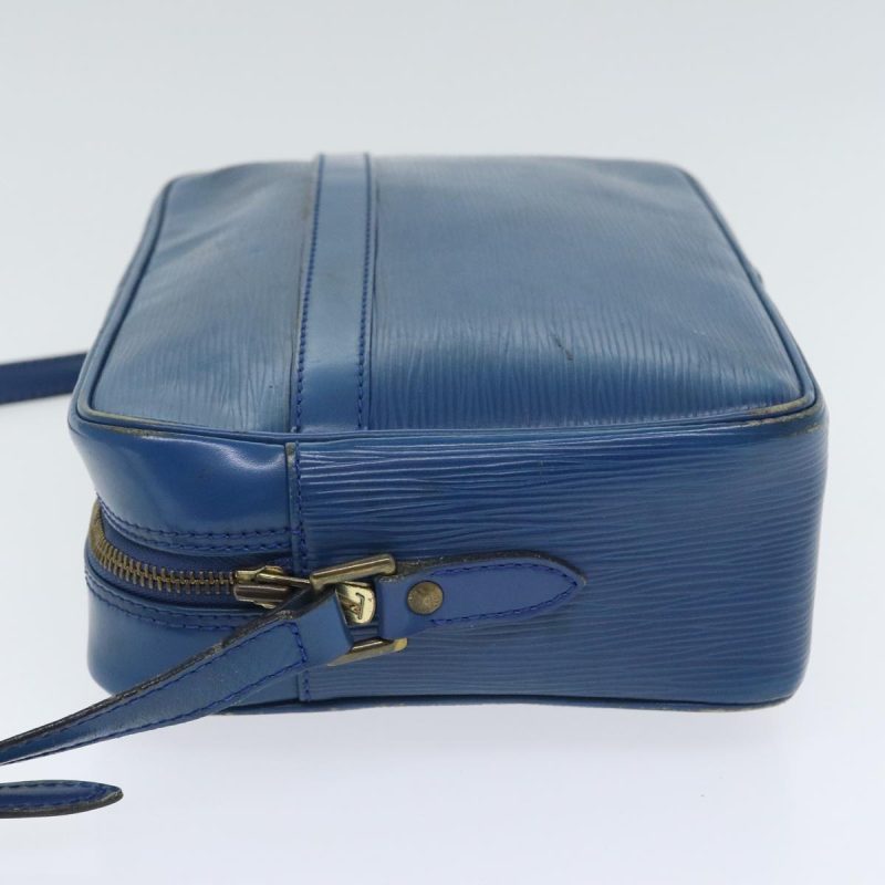 Louis Vuitton Epi Trocadero 27 Shoulder Bag Blue M52315  93731 - Image 4