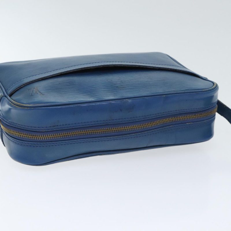 Louis Vuitton Epi Trocadero 27 Shoulder Bag Blue M52315  93731 - Image 6