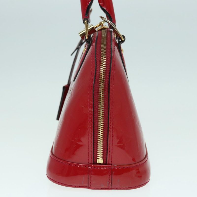 Louis Vuitton Monogram Vernis Alma BB Bag 2way Rose Indian M91771  93756 - Image 3