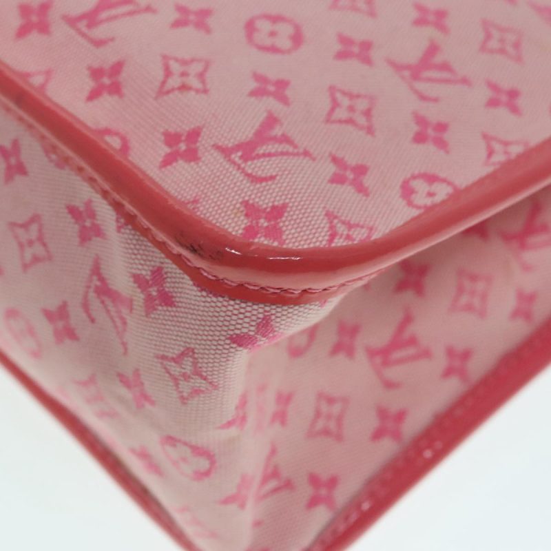 Louis Vuitton Monogram Mini Sac Catrain Hand Bag Strawberry M92930 Auth 93764 - Image 9