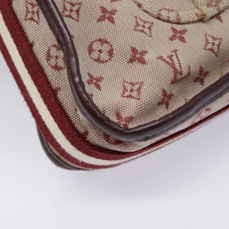 Louis Vuitton Monogram Mini Besace Mary Kate Bag Red M92321  93767 - Image 9